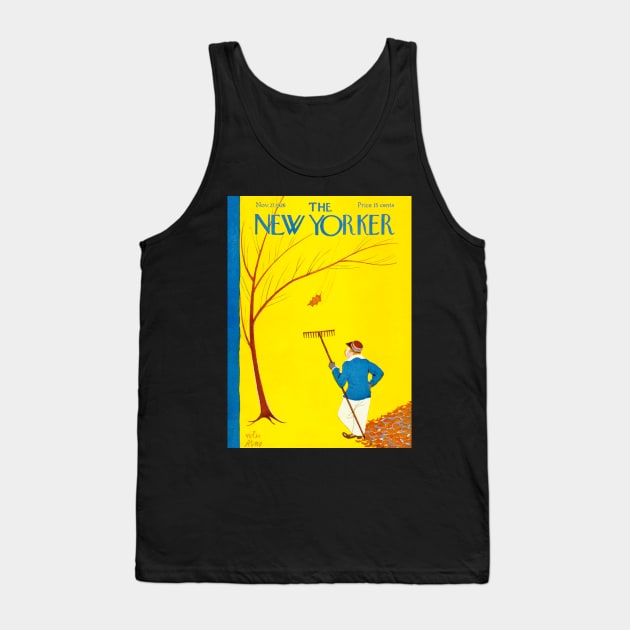 New Yorker Vintage Cover Tank Top by maya-reinstein